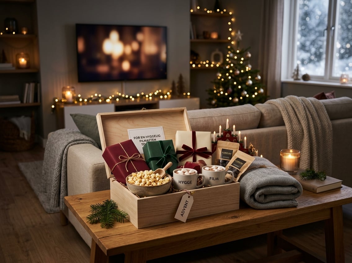 Gør en adventsgave til en hyggelig filmaften for to